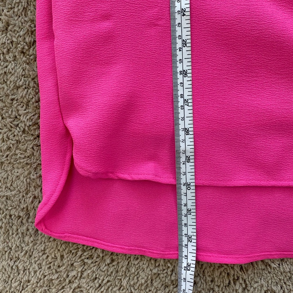 Hot Pink Tank Shift Dress Monteau - Picture 7 of 7